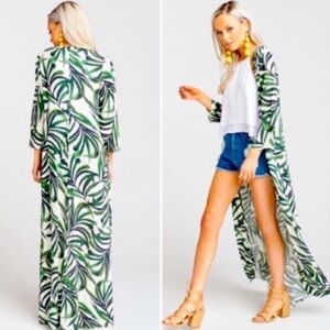 Show Me Your Mumu Karmyn Cape Peruvian Palm size small